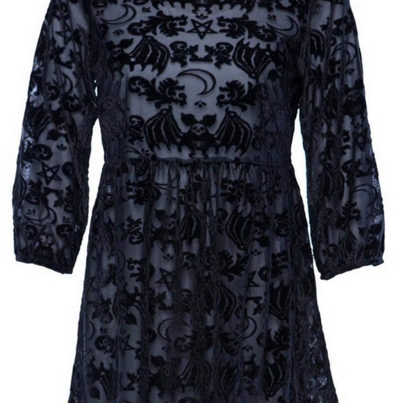 RARE NWT IRON FIST DRESS BAT ROYALTY DRESS - SIZE XL - Picture 8 of 8